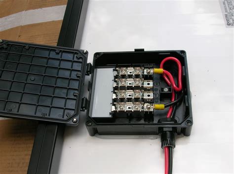 solar junction box metal or plastic|waterproof solar connection box.